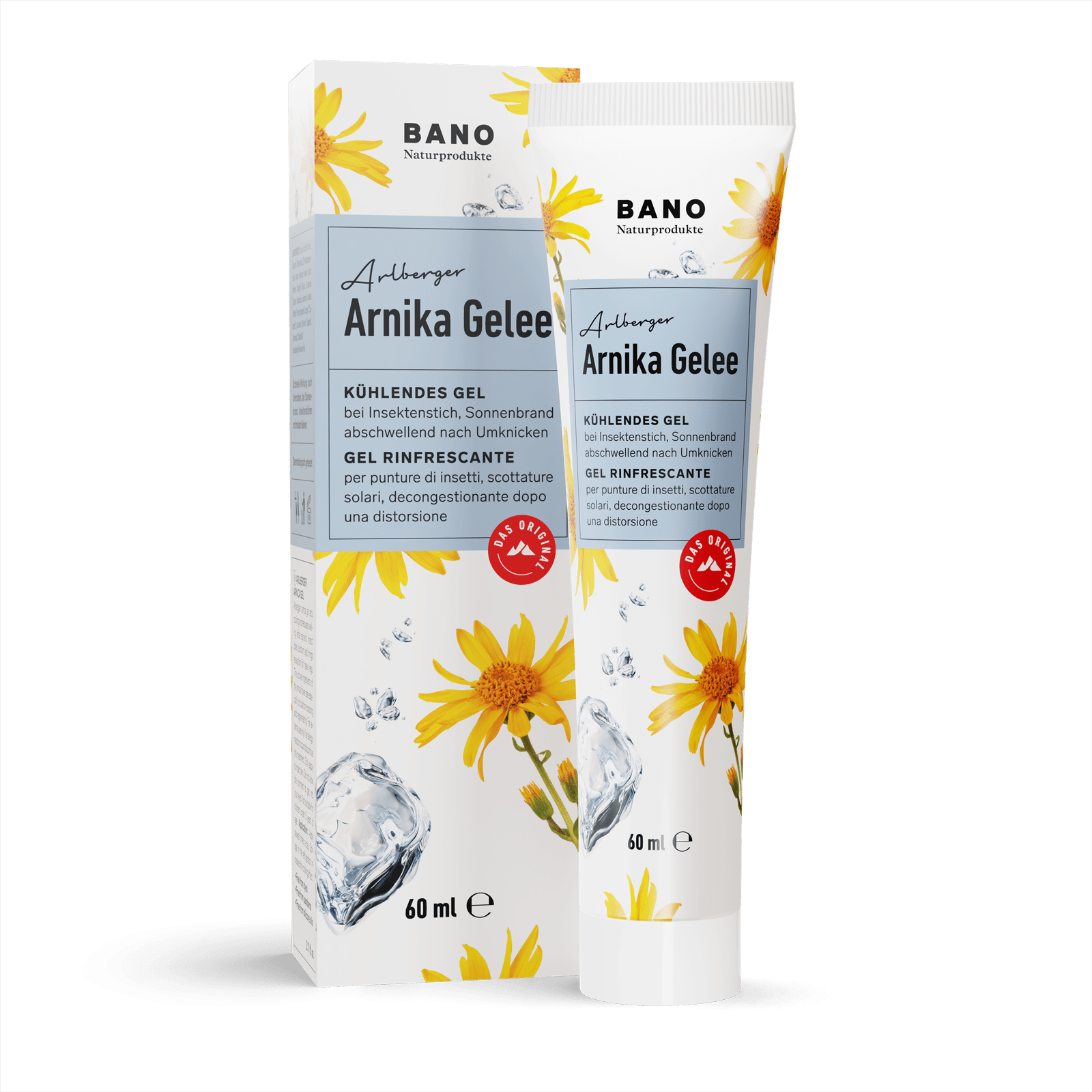 Arlberger Arnica Gel охлаждащ гел от арника - BadiZdrav.BG
