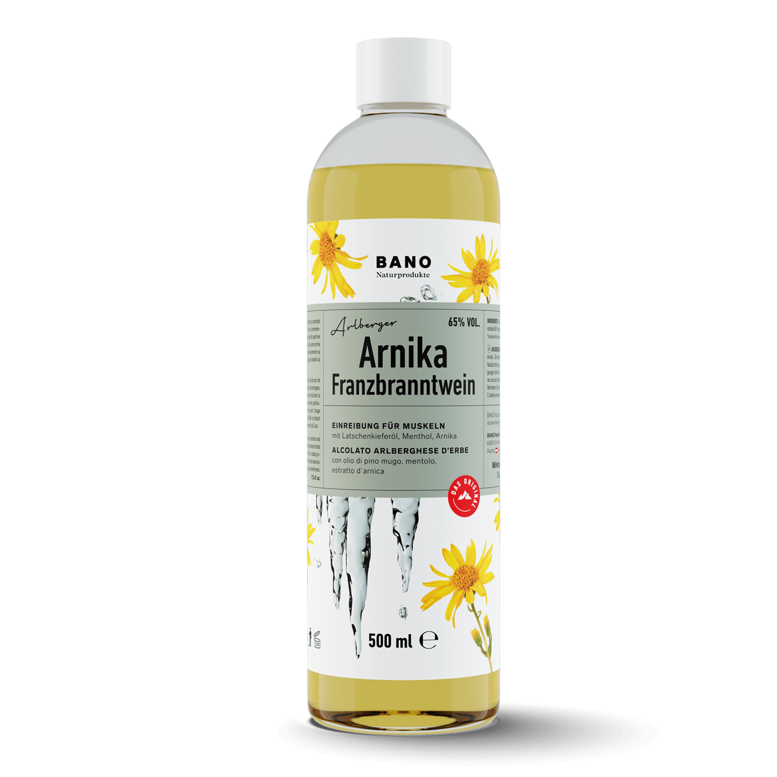 Arlberger Arnica Rubbing Alcohol – спирт за разтривки - BadiZdrav.BG