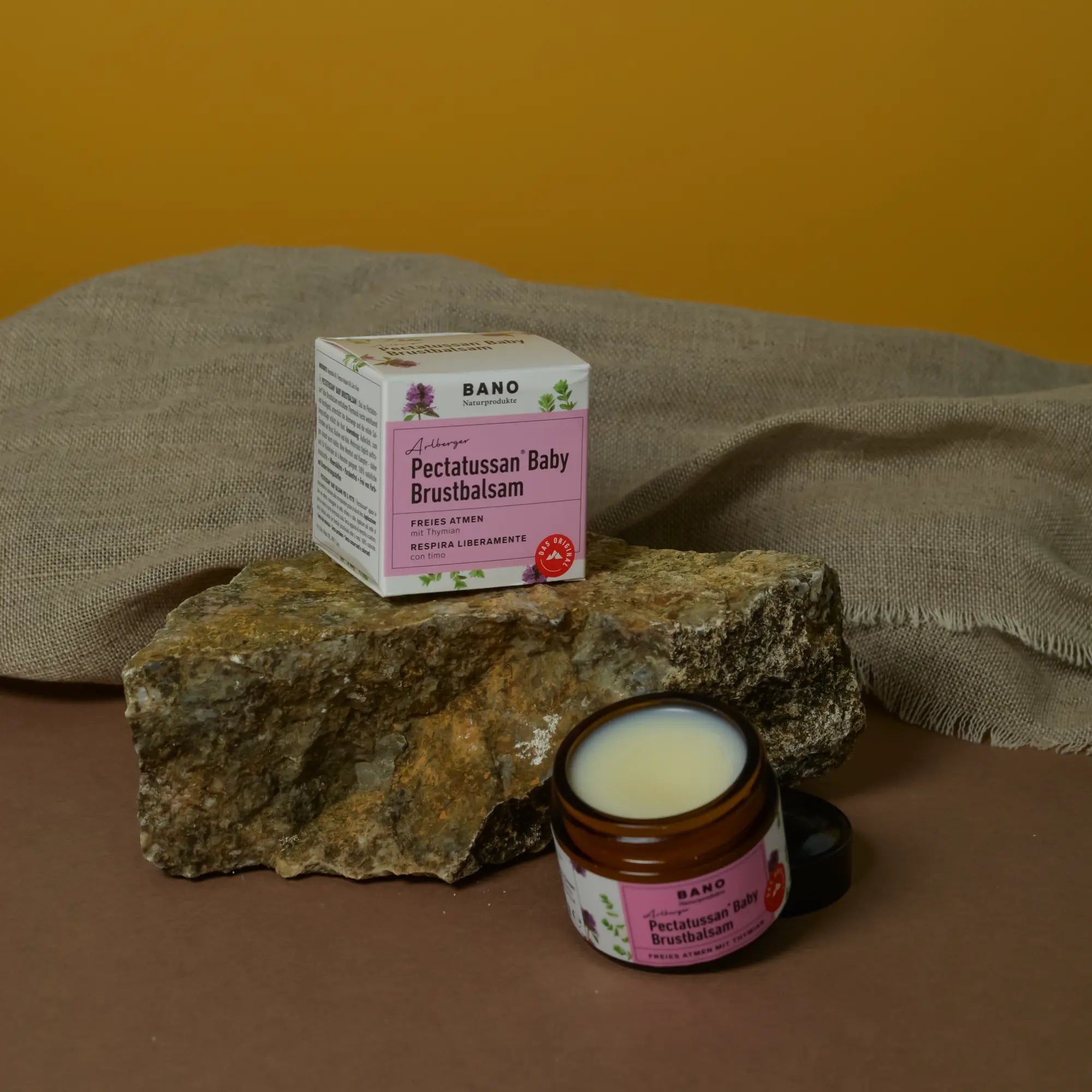 Pectatussan® Baby Brustbalsam билков балсам за гърди за бебета над 6 месеца - Dr.BANO